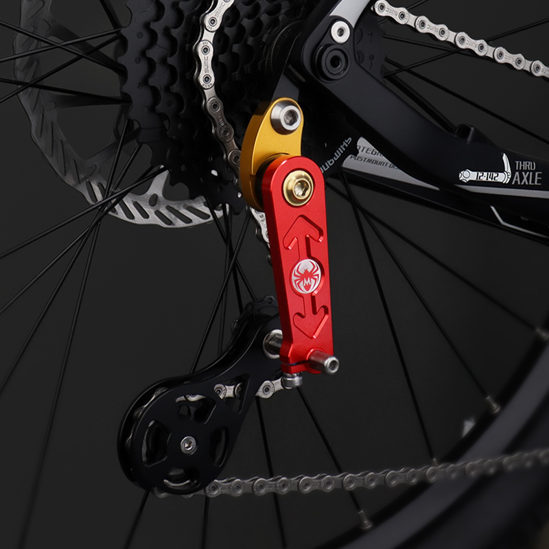 MUQZI土坡软尾山地车导链器单速飞轮压拉稳链器CNC防掉链紧链器 - 图2