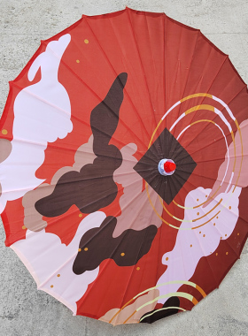 偶像梦幻祭cos神崎飒鬼龙红郎伞