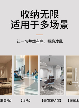 美容院推车万向轮仪器用置物架