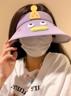卡通动漫学生cosplay遮阳防晒帽