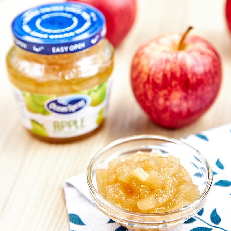 临期 Oceanspray 优鲜沛 苹果果酱 210g 天猫优惠券折后￥9.9包邮包税（￥39.9-30）薄荷果酱240g可选