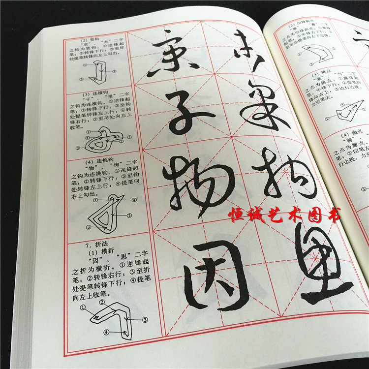 行草笔画,入门,行书_大山谷图库