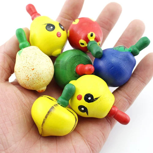 Деревянный волчок для детского сада для друга, игрушка для школьников, подарок на день рождения