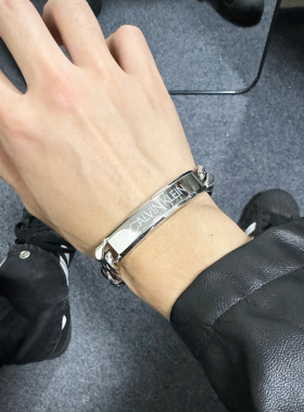 CK官方正品手链街头酷古巴链