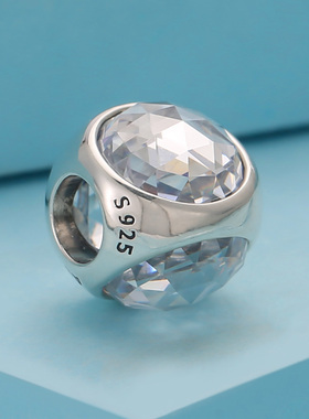 791725NMB深蓝色海洋项链心形