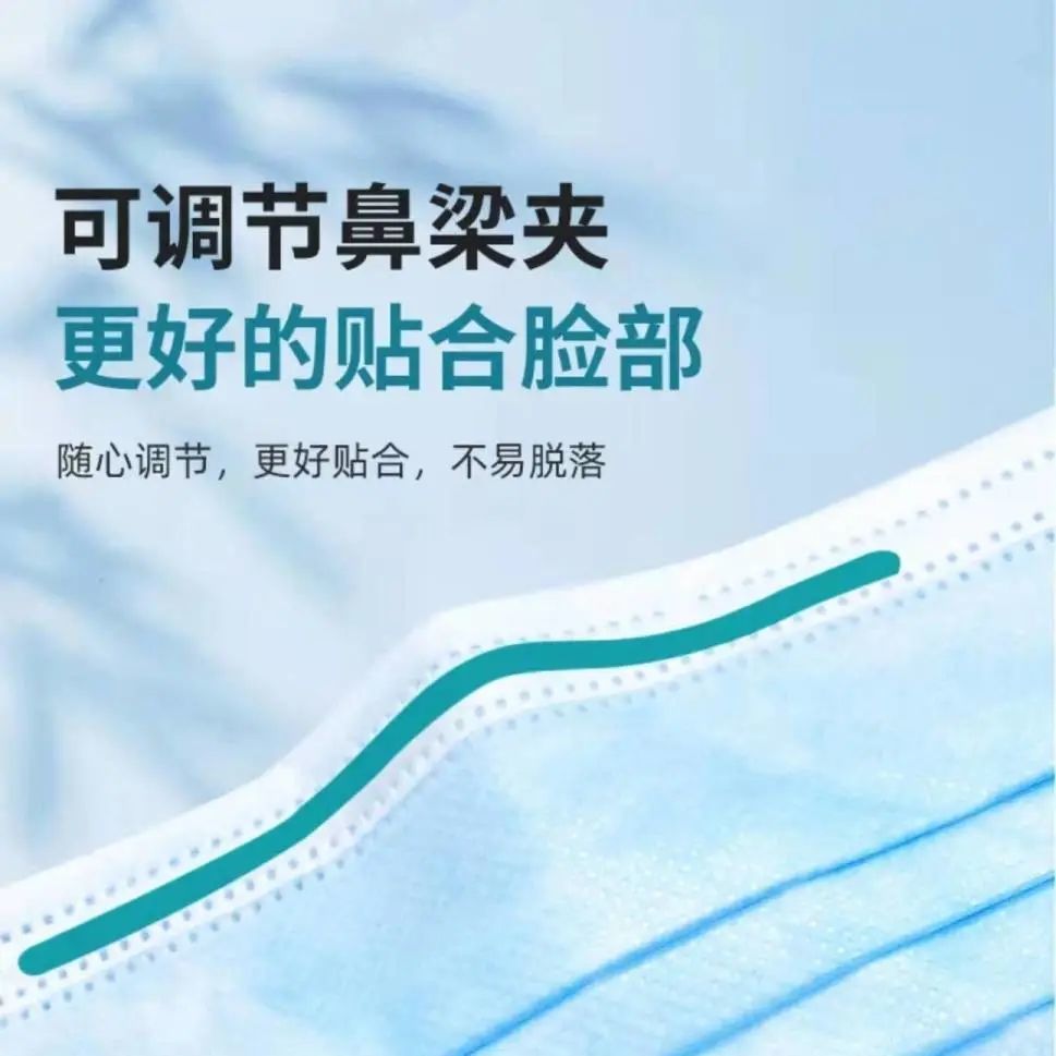 50只长永康一次性医用外科口罩湖南医疗正品官方旗舰店独立包装 - 图2