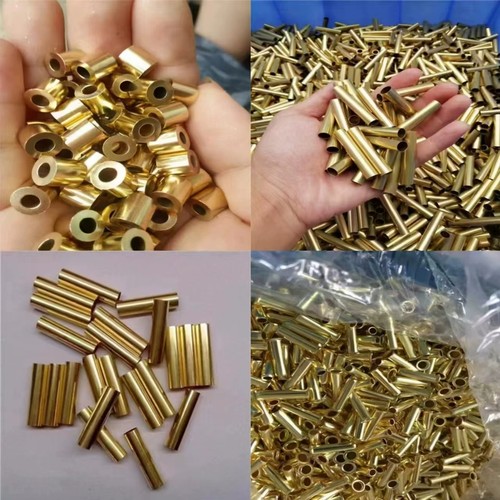 H62黄铜管厚薄壁T2紫铜管精密空心毛细管零切加工2 3 6 8 18 20mm - 图1