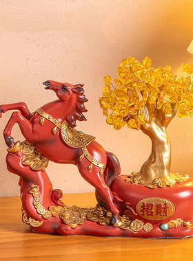 马年吉祥物钥匙收纳玄关柜摆件