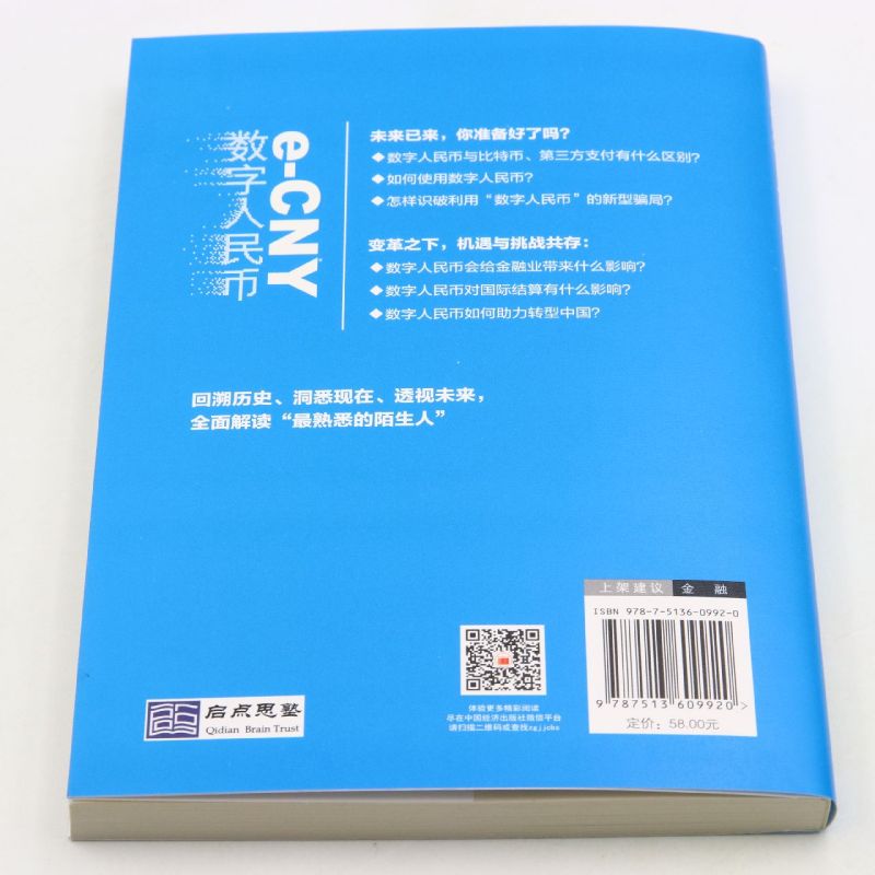 新华正版数字人民币陈耿宣景欣李红黎耿园财经管理贸易经济 9787513609920中国经济图书籍-图2