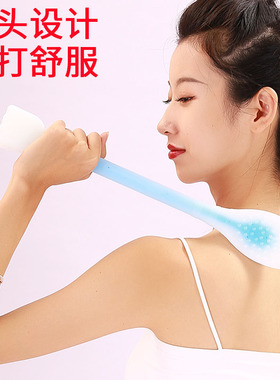 捶背经络拍打硅胶加长拳头按摩锤