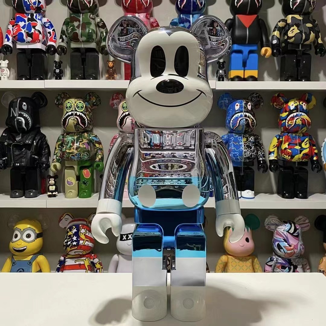 BE@RBRICK fragmentdesign MICKEY MOUSE藤原浩空山基米奇1000%-图1