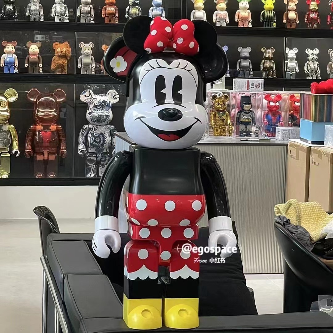 Bearbrick BE@RBRICK MINNIE MOUSE 米妮 1000%400%+100% - 图1