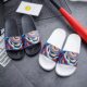 Summer Korean style graffiti slip-on large size anti-slip slippers