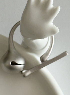 功德加一合金木鱼戒指实心可敲打原创设计质感超值热卖开口指环