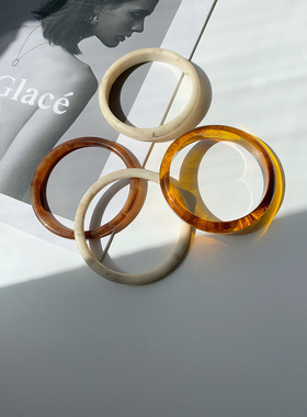 高级感手镯树脂时尚复古