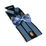 Brother, подтяжки для взрослых, штаны, рубашка, нескользящая детская галстук-бабочка, эффект подтяжки