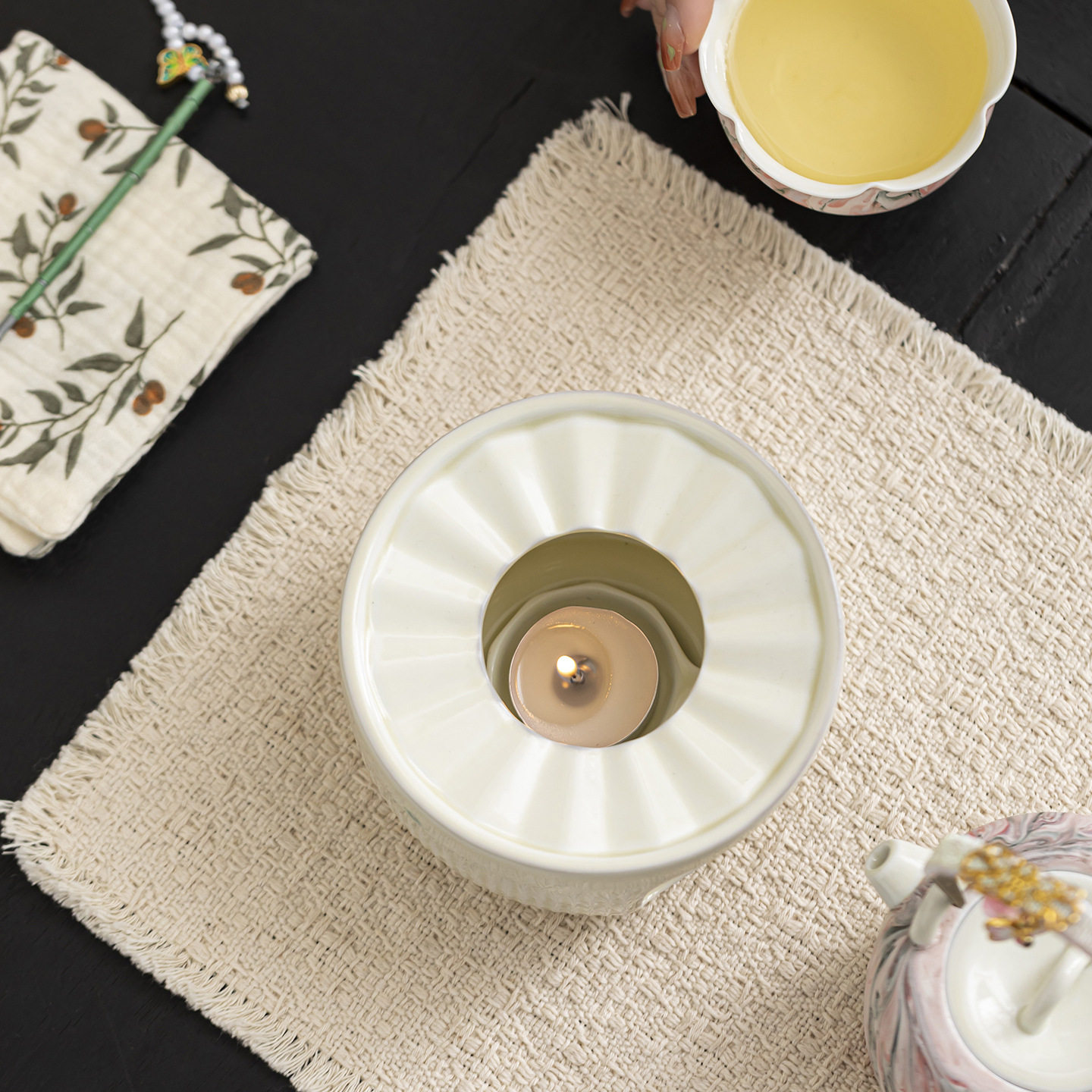 Dunhuang Feitian White Warm Tea Stove 05