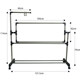 ສະແຕນເລດໃນຄົວເຮືອນ cross stitch stand bracket embroidery studio frame embroidery