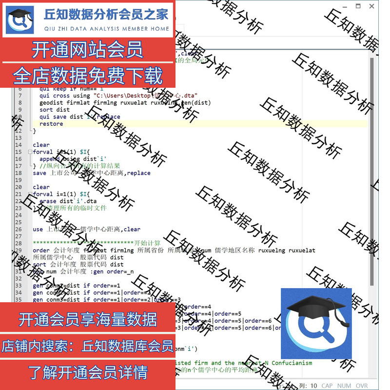 儒学中心Confu变量2022-2000可作为工具变量 含stata代码原始经纬 - 图0