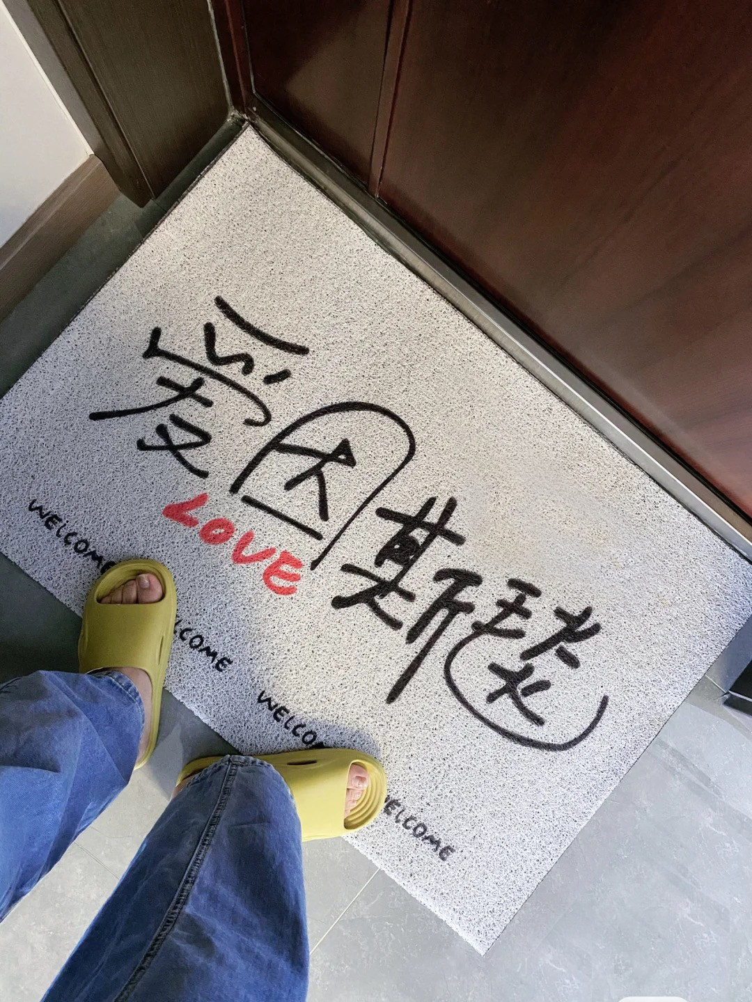 丝圈入户门垫爱因斯毯创意地毯蹭土防滑玄关脚垫可裁减家用门口垫,淘宝优惠券,粉丝福利购,淘宝优惠卷