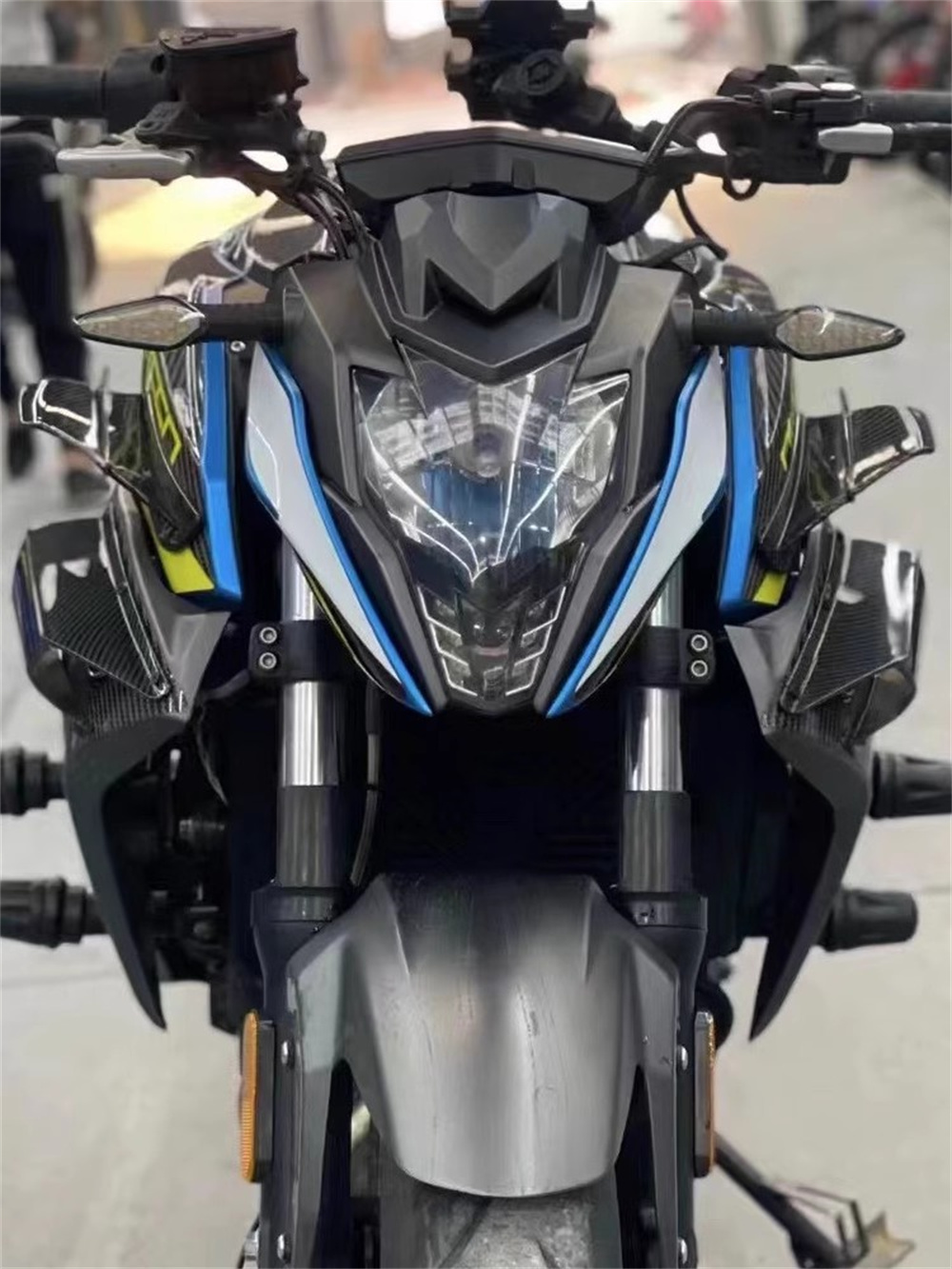 适用于本田ADV150 XADV750改装定风翼侧风翼 250NK进风盖导流罩板 - 图0