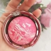 Pq tấm lớn kiểu Ý nướng bột blou rouge đơn sắc hỗn hợp màu thịt lợn bụng kết cấu bóng mắt tấm cao khả năng sửa chữa - Blush / Cochineal phấn má hồng hàn quốc Blush / Cochineal