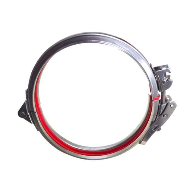 Stainless steel 304 fast adjustable hoop flip seal