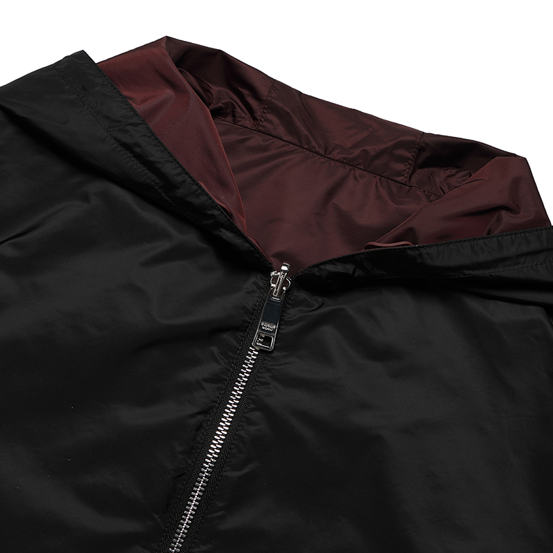 prada /普拉达男装连帽双面穿夹克 邦琦国际夹克