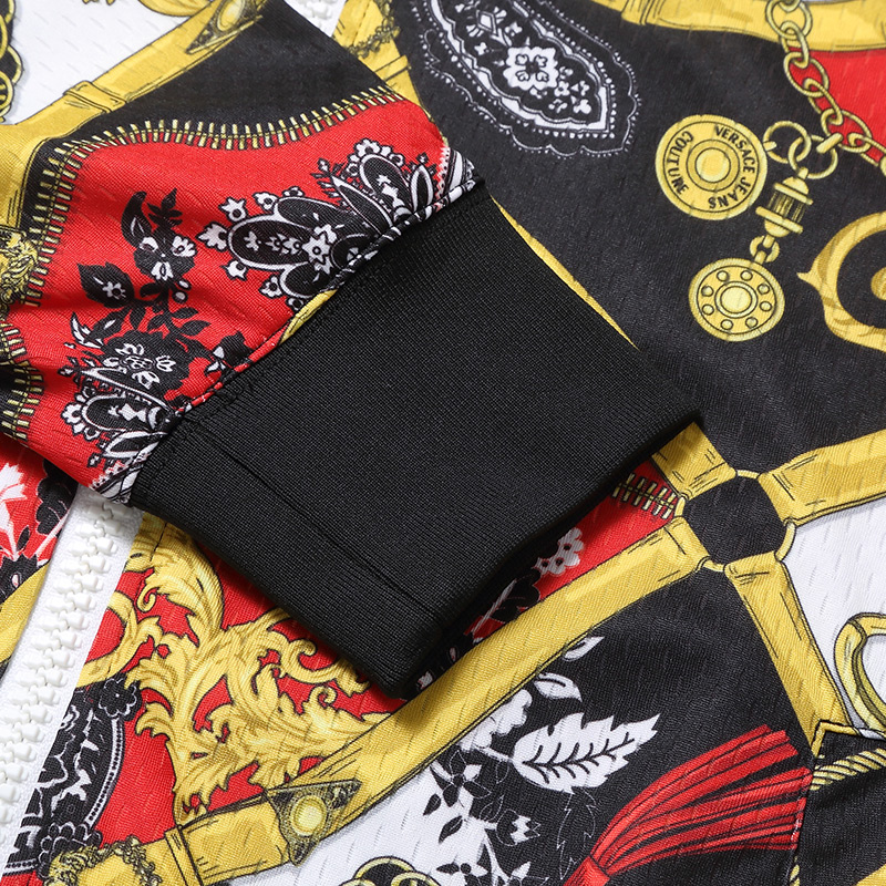 versace /范思哲男士印花潮夹克 邦琦国际夹克