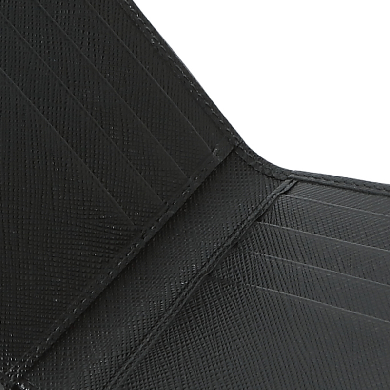 prada /普拉达小牛皮条纹印花钱包 邦琦国际钱包