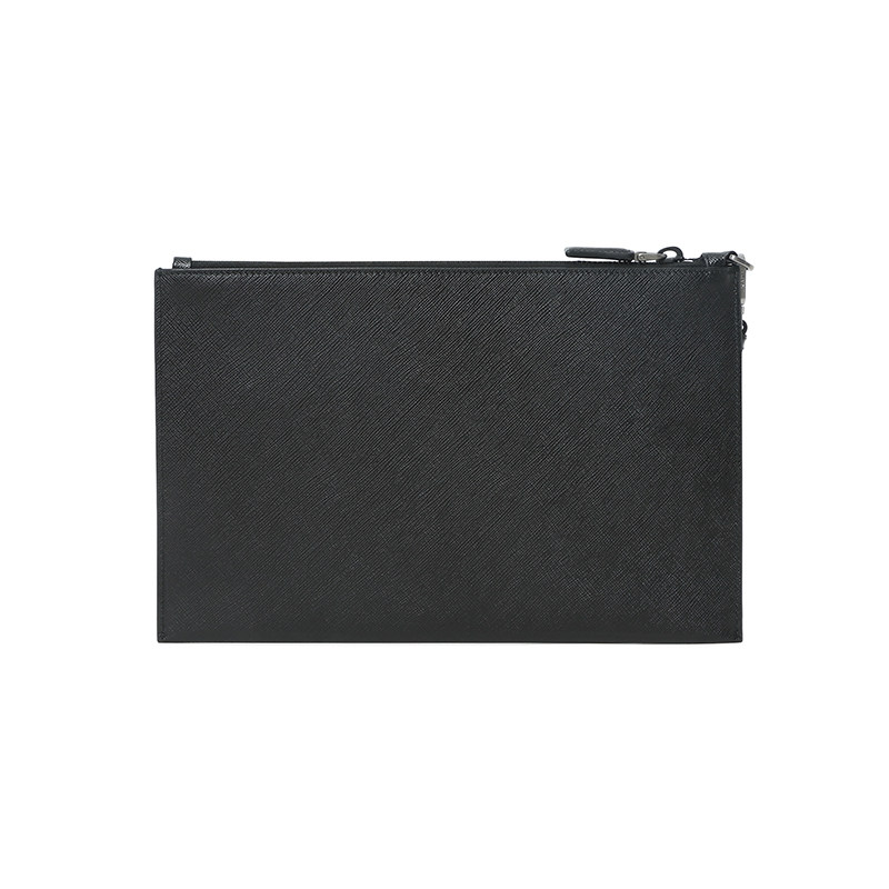 prada /普拉达logo款真皮小牛皮袋 邦琦国际男士包袋