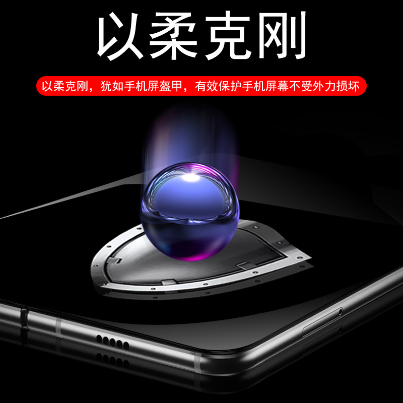 三星fold4手机膜zfold6内屏膜z fold5折叠屏flod3屏幕zflod4水凝fod6内膜galaxy5保护fd4外屏fld2钢化f0ld6贴 - 图1