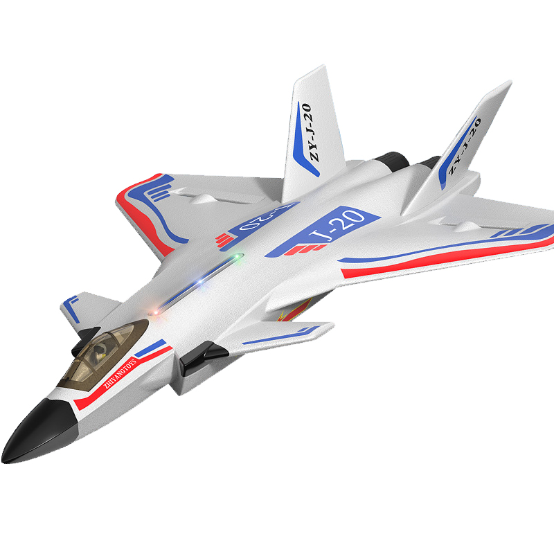 歼20遥控飞机模型可飞泡沫电动战斗无人滑翔机固定翼玩具儿童男孩 - 图3