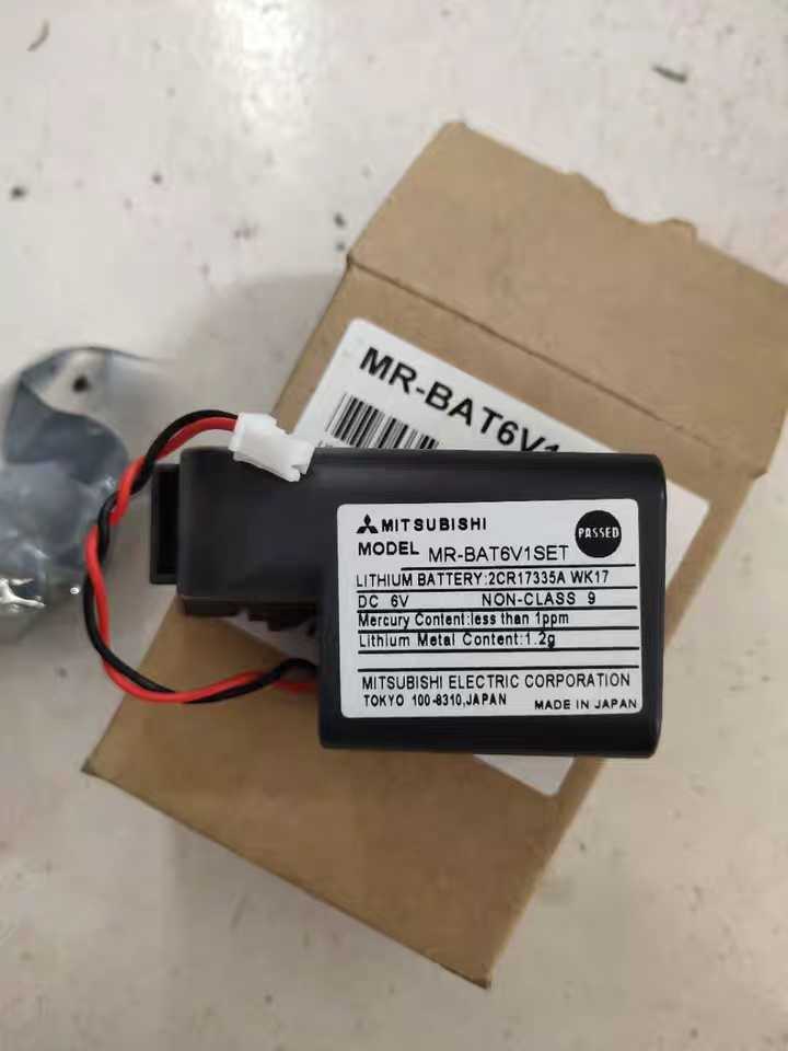 全新原装三菱M80驱动器 J4伺服系统电池 MR-BAT6V1SET 6V 现货 - 图2