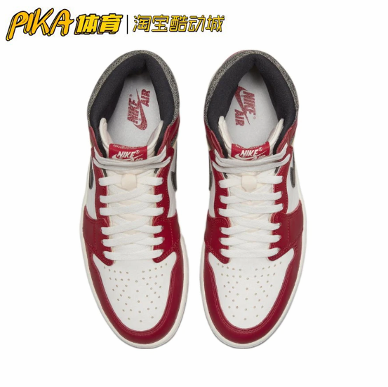 Air Jordan 1 AJ1芝加哥潮流复古耐磨防滑休闲鞋 DZ5485-612 KY-图1