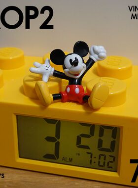 米奇开关贴摆件创意桌面米老鼠手办公仔玩具摆设客厅装饰品小礼物