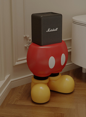 米奇落地摆件换鞋凳入户家用门口客厅卧室家居装饰品创意新家礼物