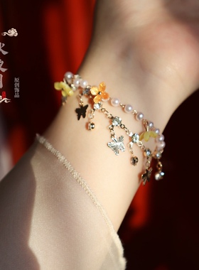 中秋汉服配饰秋夜月百搭通用