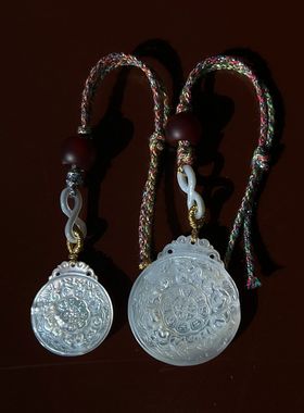 释宏老鱼骨螺钿文殊九宫八卦