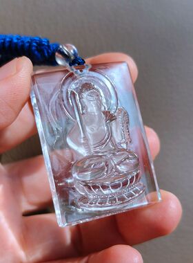 喜马拉雅白水晶不动尊菩萨