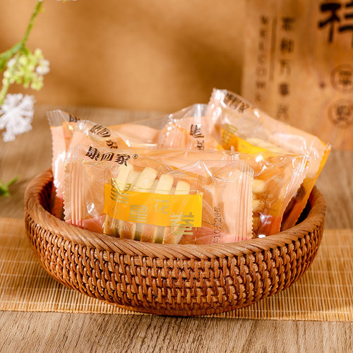 烤花卷馍山西特产干馒头片烤馍烤花馍小零食馍片包邮 - 图0