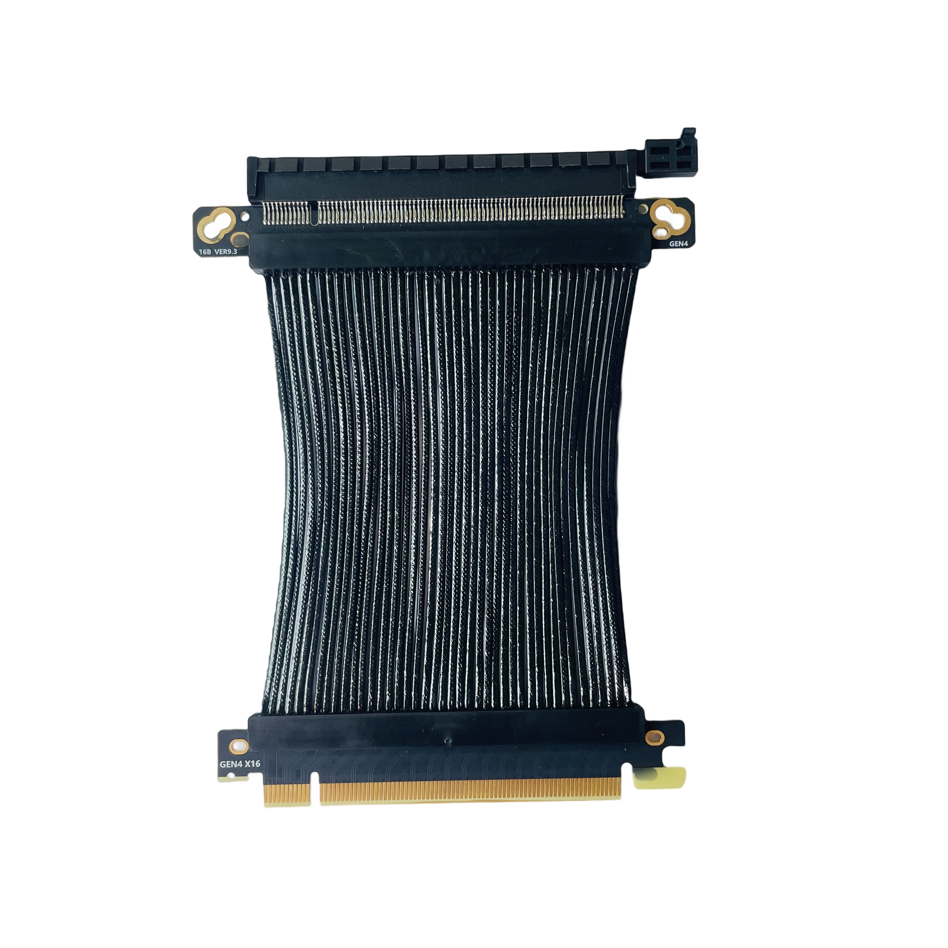 PCIE 4.0 X16平直180°显卡延长线 GEN4转接线ATX机箱服务器主板