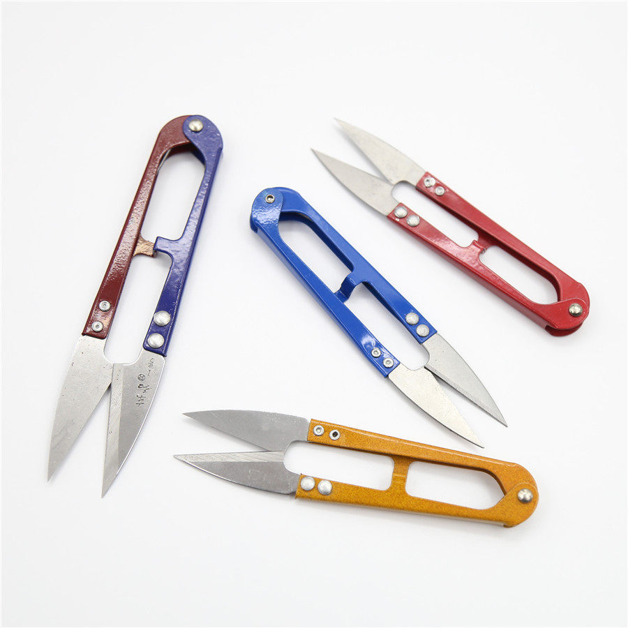 U型弹簧纱剪 剪线头手工小号家用剪刀  十字绣裁缝服装线头剪包邮,淘宝优惠券,粉丝福利购,淘宝优惠卷