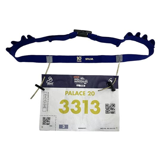 Chaigu Downs SILVA co-branded number cloth belt