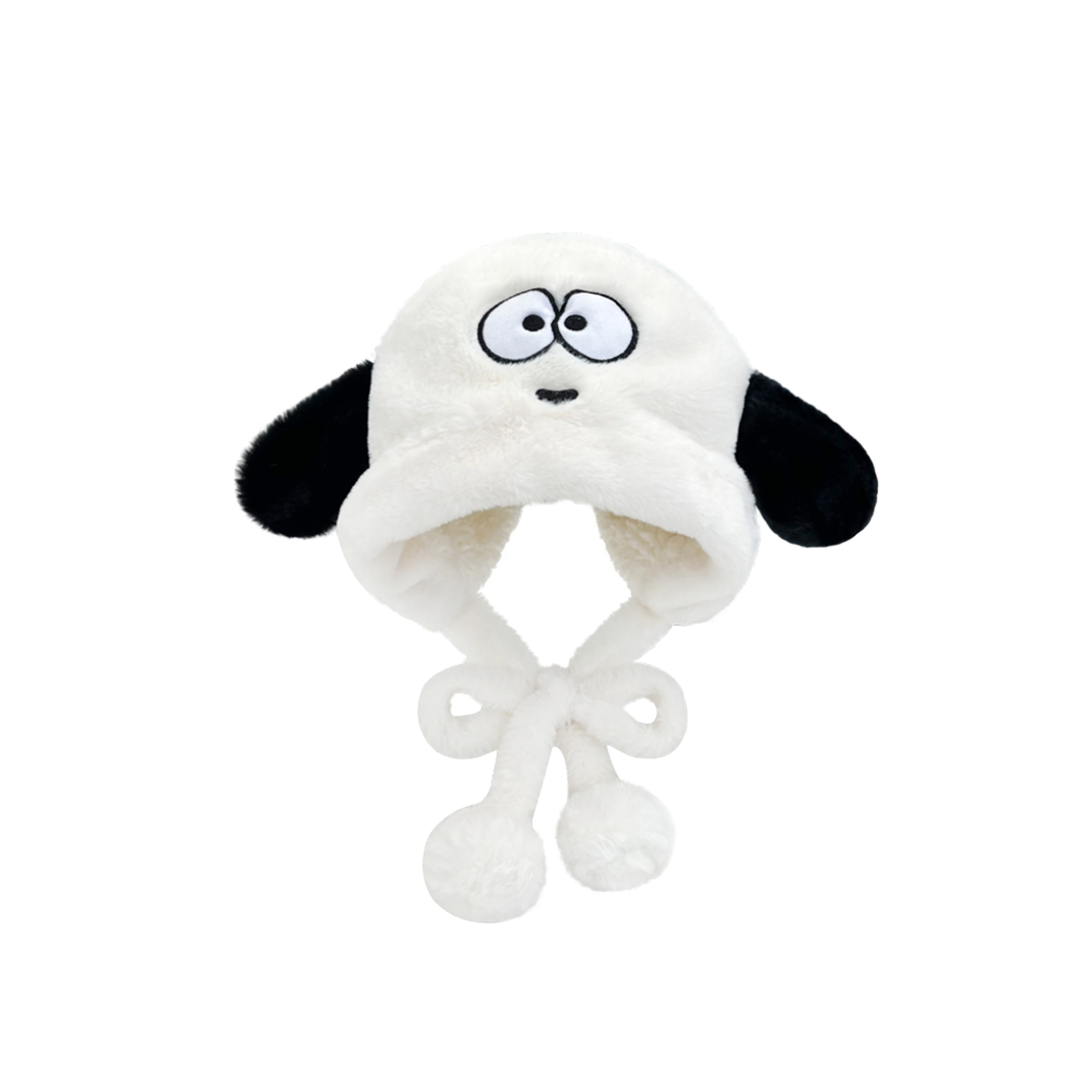 日系可爱卡通毛绒雷锋帽子女冬季保暖百搭甜美护耳帽滑雪套头帽潮,淘宝优惠券,粉丝福利购,淘宝优惠卷