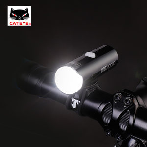 CATEYE猫眼强光灯自行车灯前灯USB充电骑行装备LED手电筒山地单车