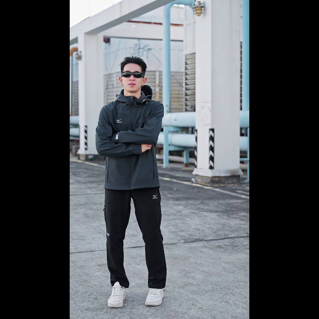 Mizuno/美津浓秋冬季户外休闲加绒软壳衣男女士防风防水夹克外套,淘宝优惠券,粉丝福利购,淘宝优惠卷