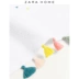 Zara Home KIDS Bộ sưu tập dễ thương Tam giác thêu nhiều màu hoa Dot Khăn 44468013250 - Khăn tắm / áo choàng tắm khăn mặt trẻ em Khăn tắm / áo choàng tắm