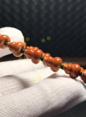 橄榄核核尖葫芦手串福禄散籽文玩