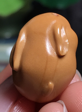 橄榄核爱心兔子男女单子挂件吊坠